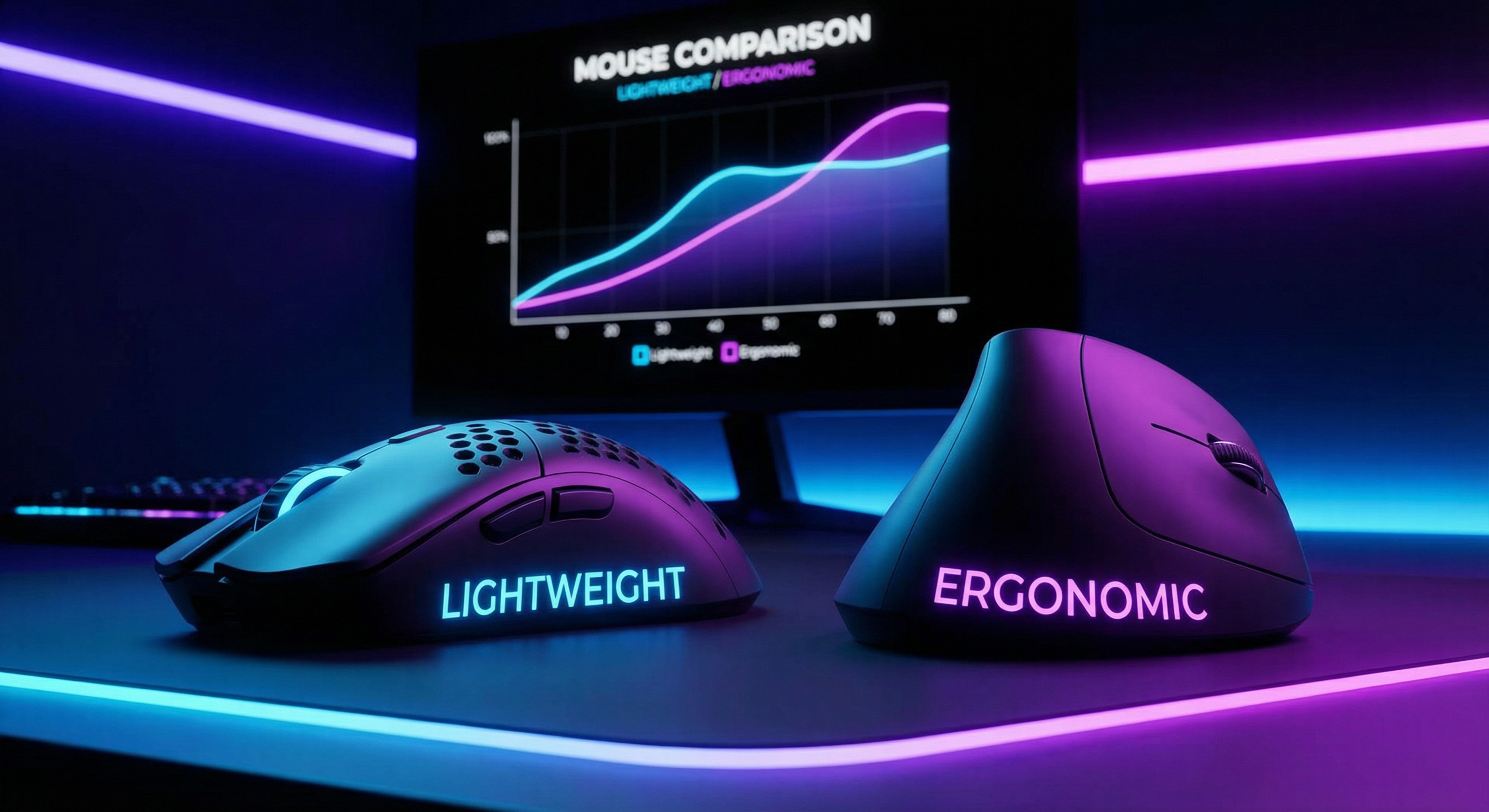 Lightweight vs Ergonomic Mice: Which Is Right for You?