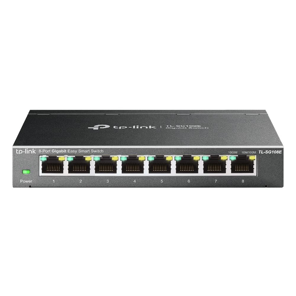 TP-Link TL-SG108E 8-Port Gigabit Switch